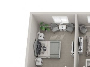 Spruce Layout Floor Plan Spruce Layout Floor Plan at Carol Stream Crossing, 535 Thornhill Drive, Carol Stream, Illinois